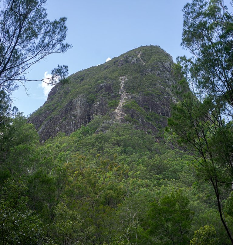 Glass House Mountains Mount Tibrogargan Climb